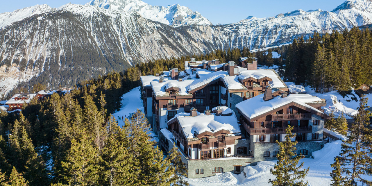 A secluded luxury hotel in the French Alps